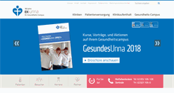 Desktop Screenshot of ek-unna.de